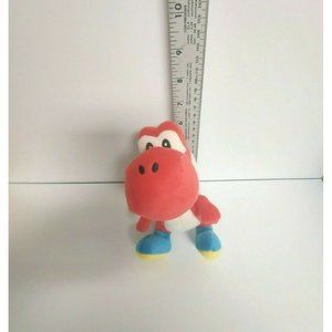 Super Mario Bros Series Red Yoshi Plush Soft Doll Kids Toy